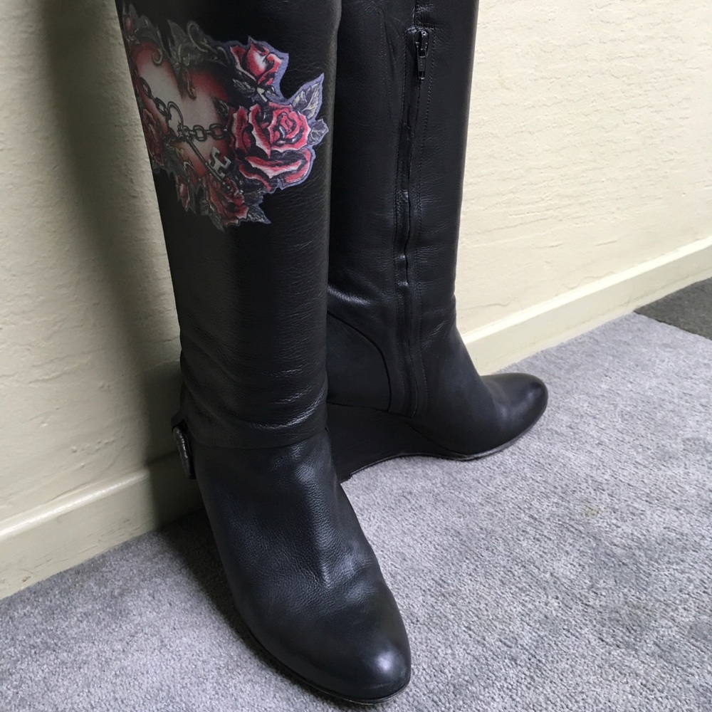 Isabella Fiore wedged boots